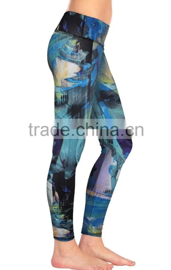 Full sublimation never fading sport leggings women&wholesale women leggings tights