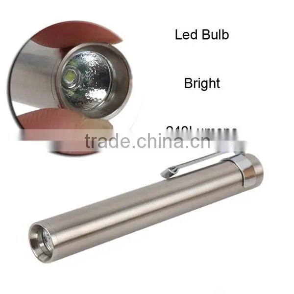 (1500059) White Light High Quality Promotional 1 LED Medical Pen Torch