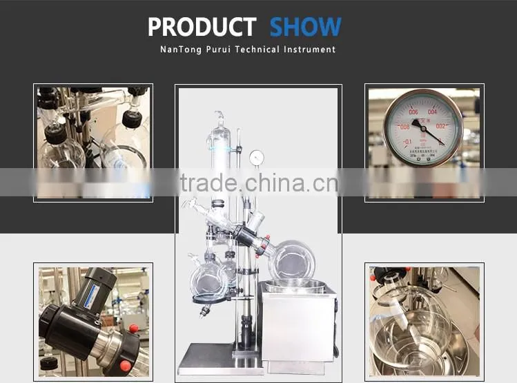 5L rotary evaporator for distillation,evaporation