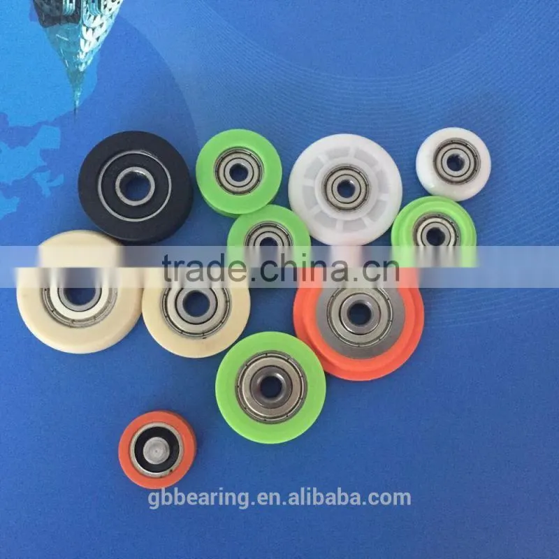 nylon wheel ball bearing for sliding door wardrobe