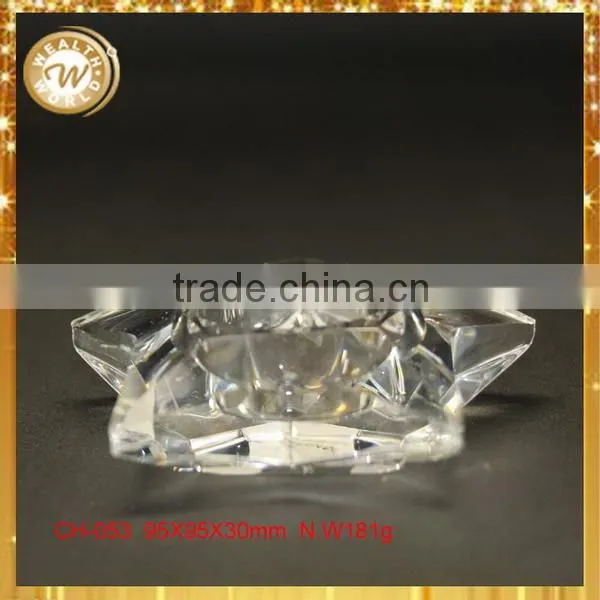 Fashion useful creative crystal wedding candle holder