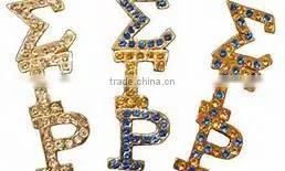 Vnistar 2016 SGR stone lapel pin with different colors cheap sorority jewelry 2015 wholesale in stock