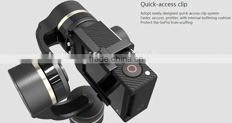 3 axis handheld gimbal For go pro 4 AEE sj4000 sj5000