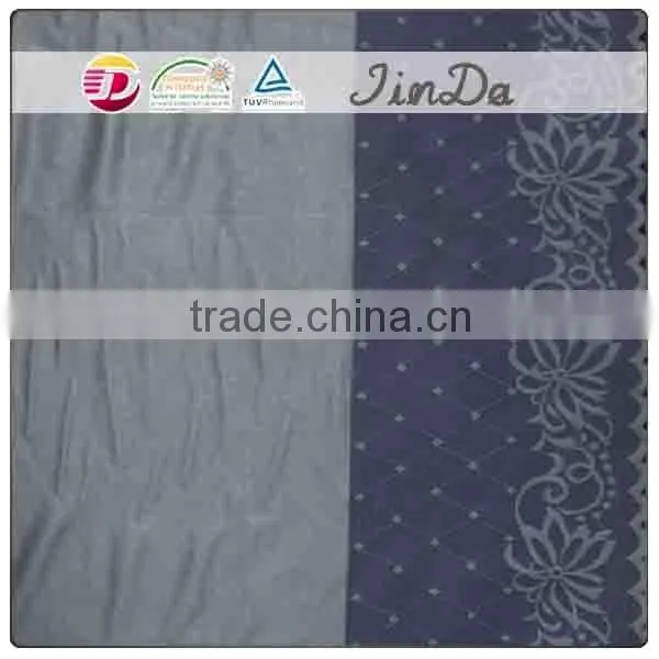 African lace trim fabric skull