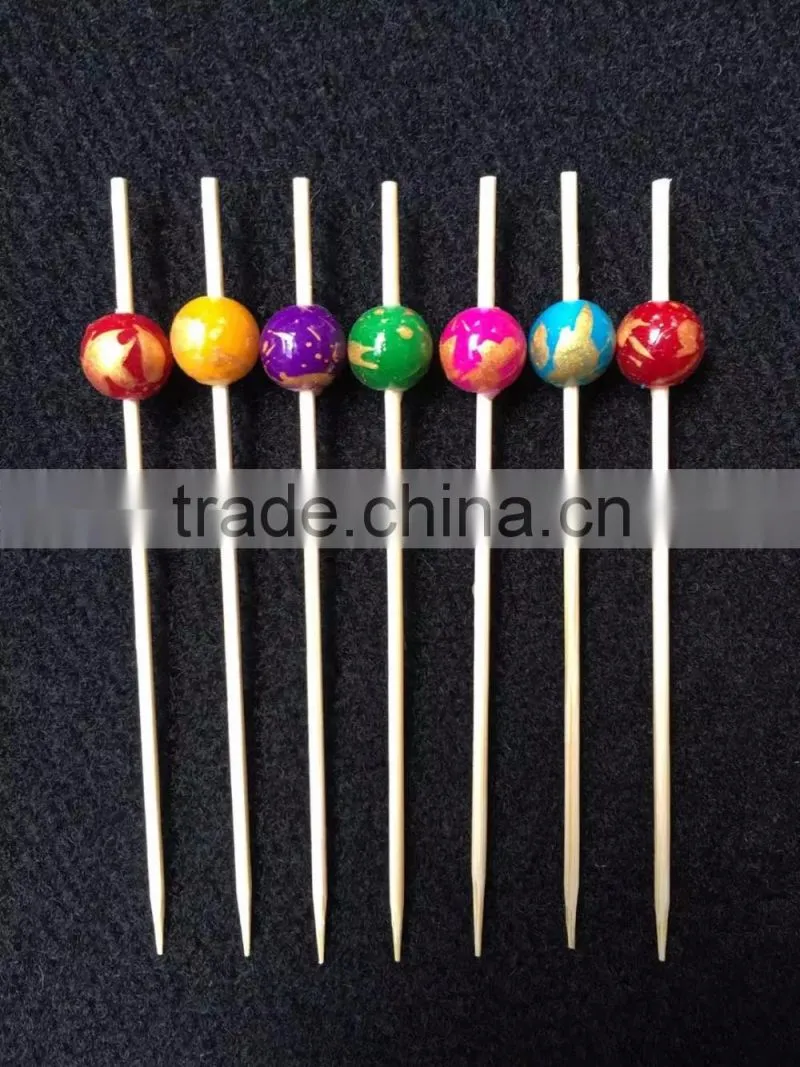 Excellent quality low price fruit pick skewer stick