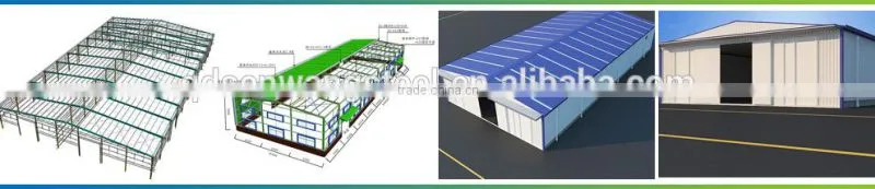 large span prefabricated high rise turnkey steel warehouse