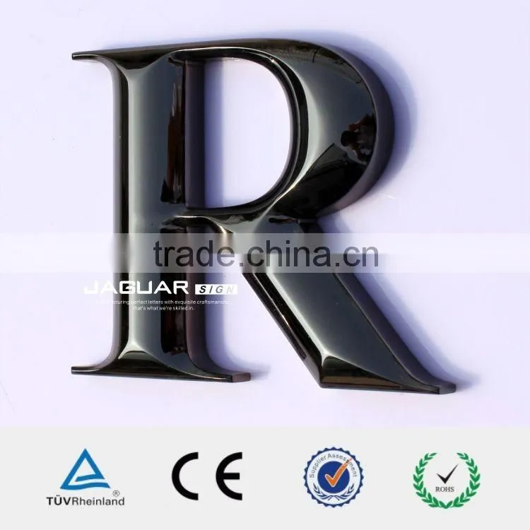 New Custom Metal 3D Chrome Letters & Numbers Outdoor backlit letter for shopping