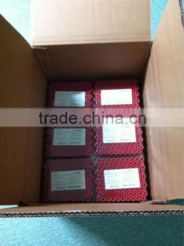 Plastic red blood tube without activator