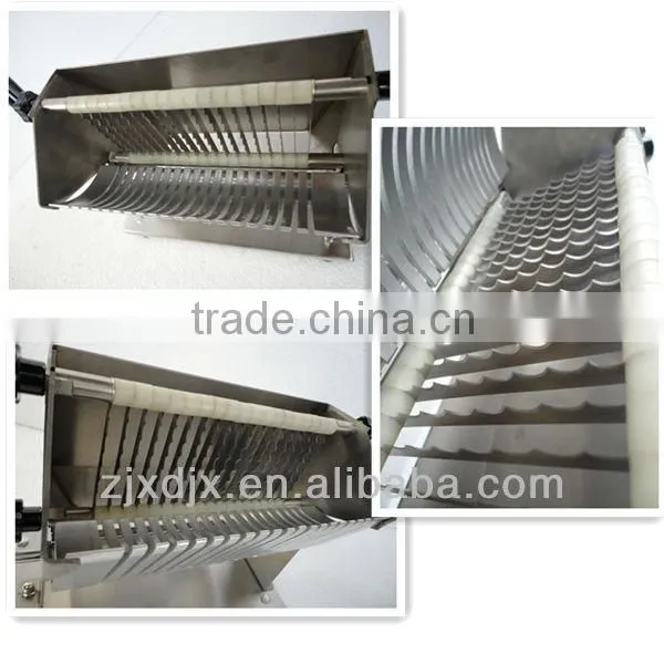 stainless steel manual sausage slicer