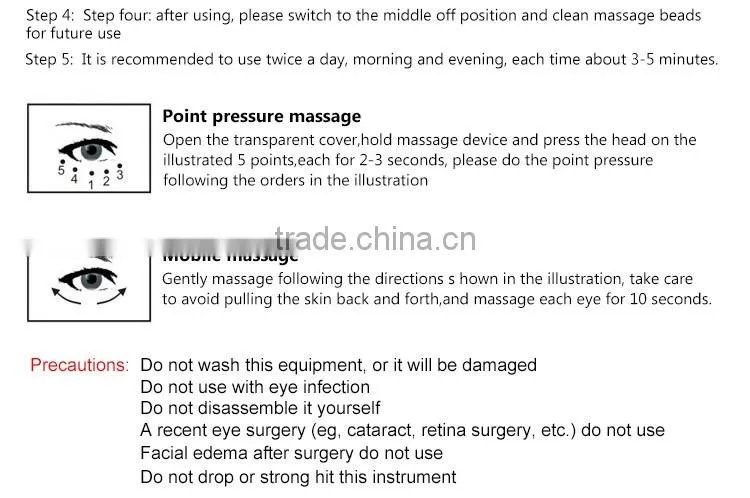 Tiny Eye Care Machine Home Use Eye Massage Pen Eye Massage Machine