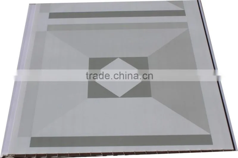Hot foil stamping pvc ceiling panel P23