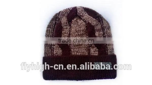 Beanie hats custom knit wool hat pattern