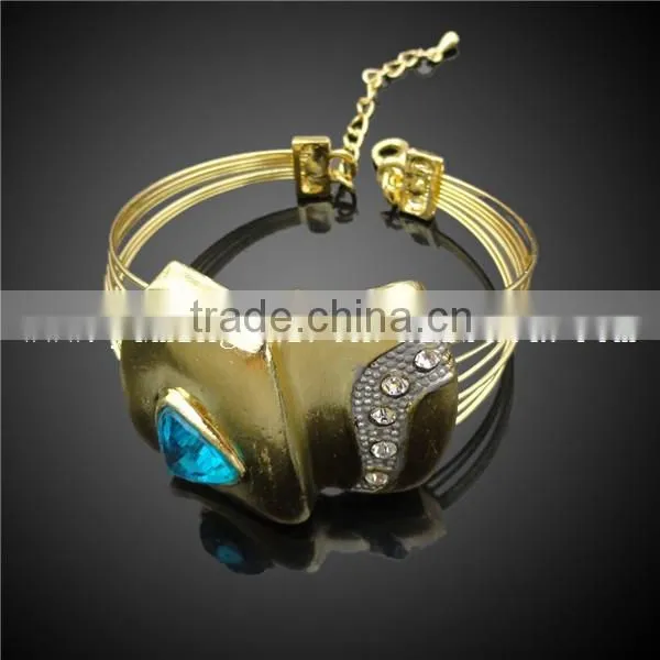 Wholesale african costume jewelry set factory crystal moscow in new design