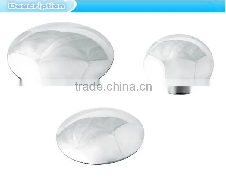 stainless steel tube end caps carbon fiber exhaust pipe end cap