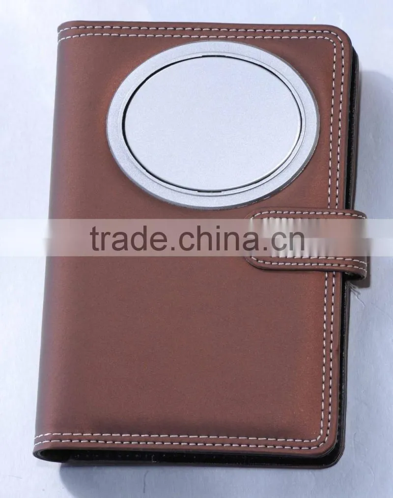 Customized Environment Friendly Cover PU Leather Organizer A4 Folder