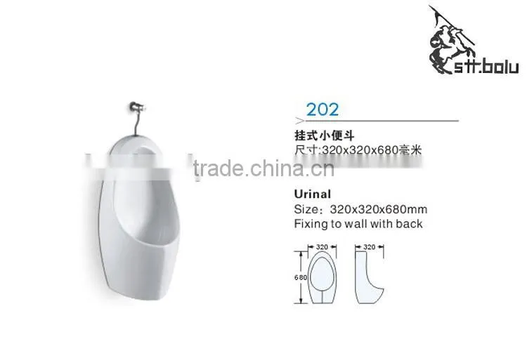 Toilet Sink Urinal Ceramic Small Urinal Toilet Bowl for Men