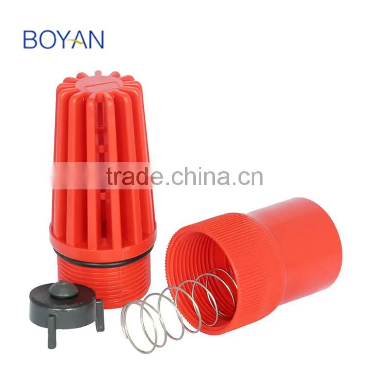 China suppliers Red PVC 20mm-160mm Plastic pump Foot Valve