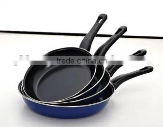 Carbon steel non stick coating frying pan set