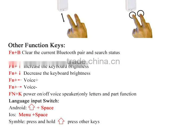 Third Generation Laser virtual keyboard Wireless Keyboard for smart phone