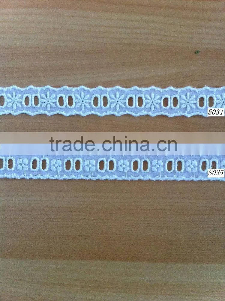 Special Crazy Selling embroidery lace piece for party dress