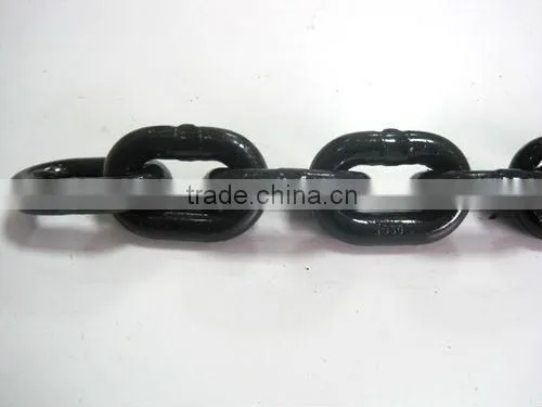 G80 DIN764 electric galvanized welded steel long link chain