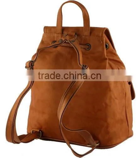 Cheap Brown Leather Backpack Pattern for Teens