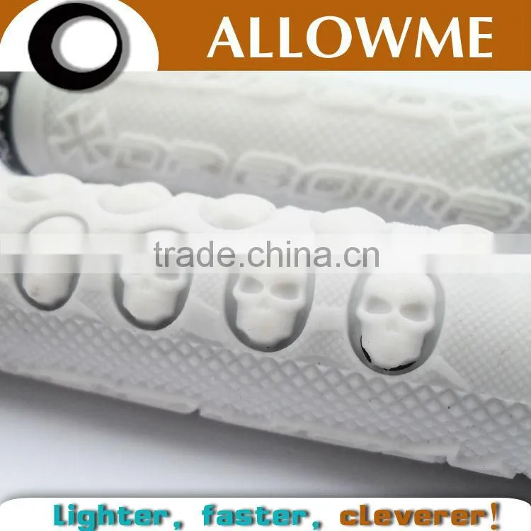 famous brand good quality EN certification rubber pvc TPR lock on rings mtb down hill bmx bike grip