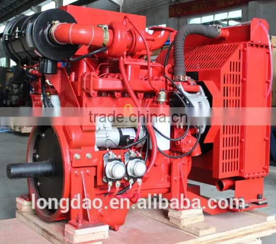 water cooled radiator diesel engine for fire system