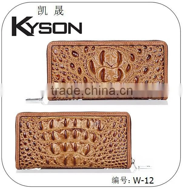 2015 newest noble black leather men's wallet