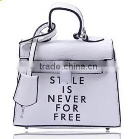 Customized high quality stripe beach canvas tote bag / cross body hobo bag