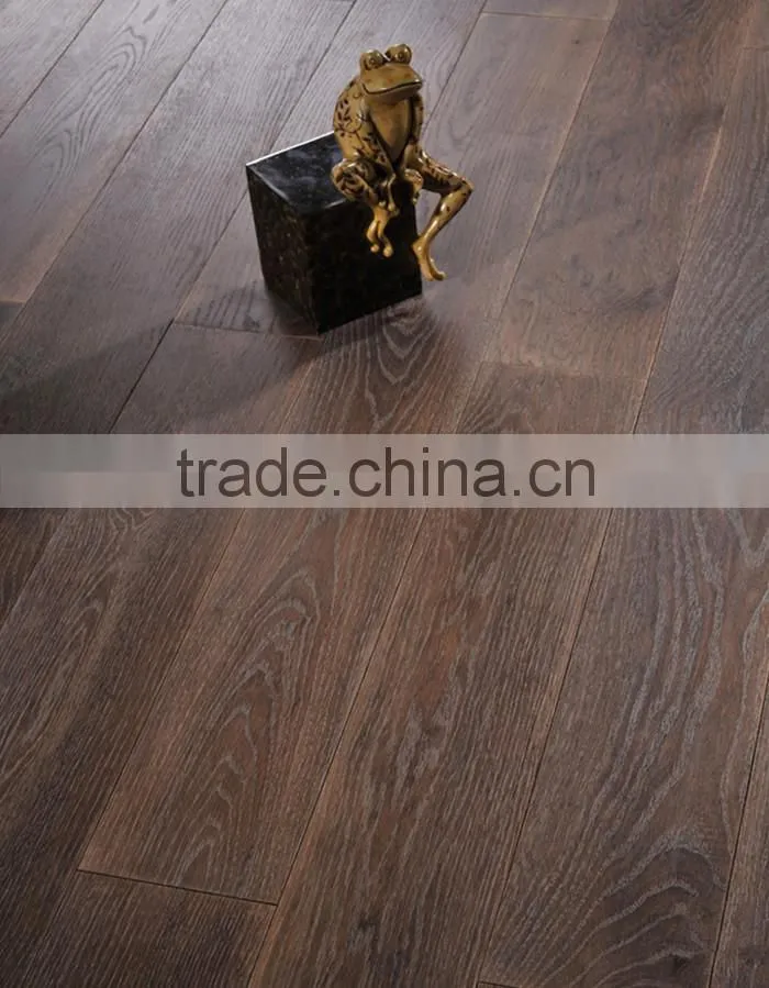 Smoked Solid Ukrain Oak Flooring