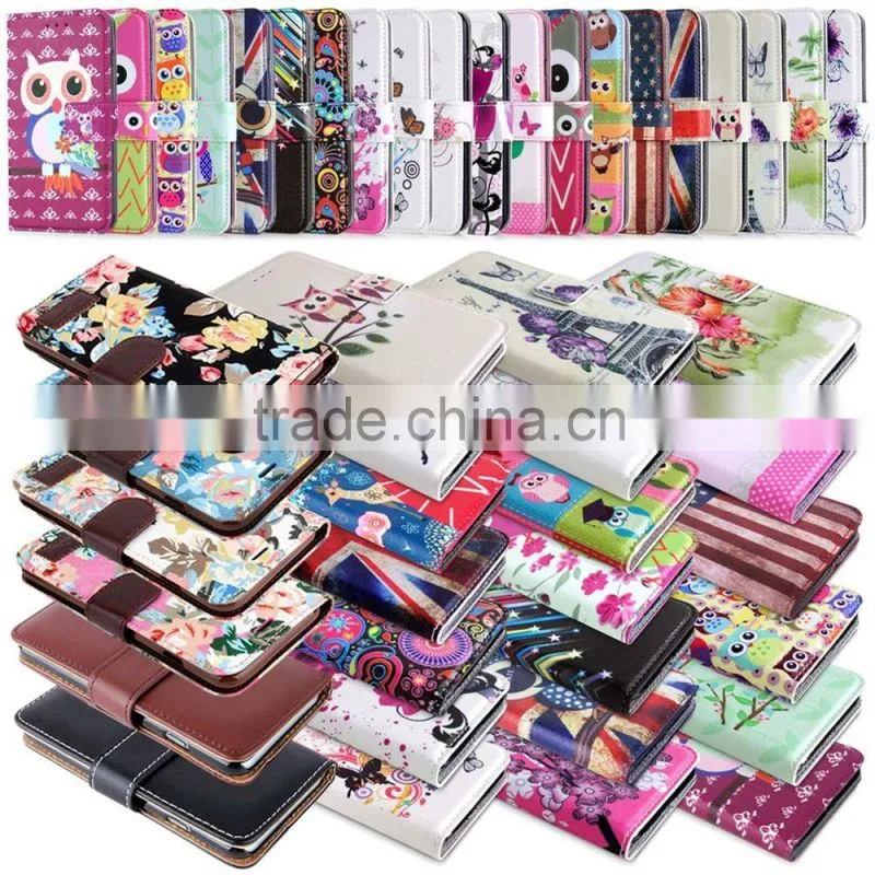 2015 new wholesale hot selling Leather wallet mobile phone case cover for Sony xperia Z3