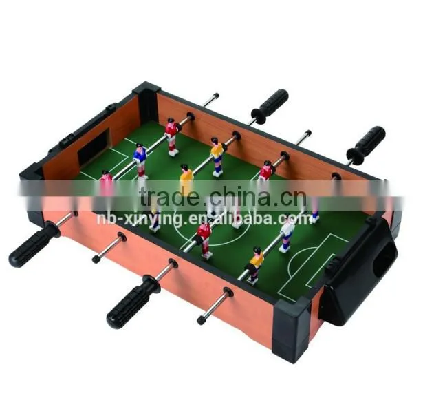 Hot selling Mini Wood Mixed plastic Soccer Table Top Game Set for kids and adults