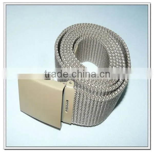 32mm wide polypropylene military uniform belt,army military belt