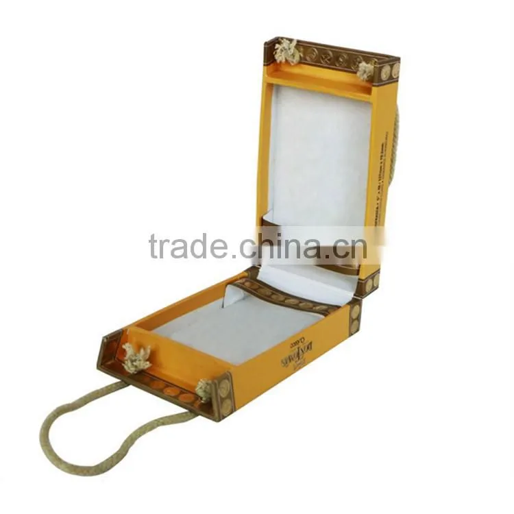 Eco-friendly High Quality Wholesale cardboard cohiba cigar box