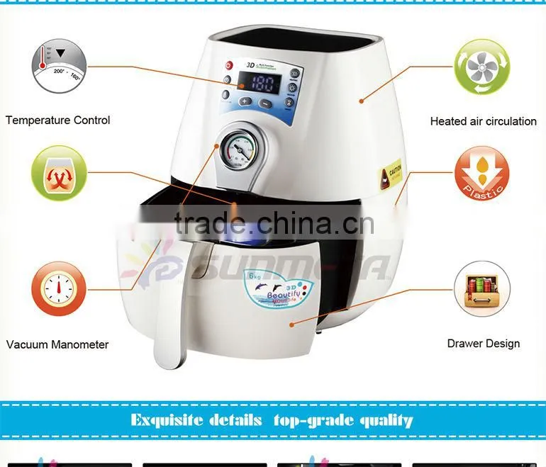 Sunmeta 3D Sublimation color changing Phone Case Printing Machine