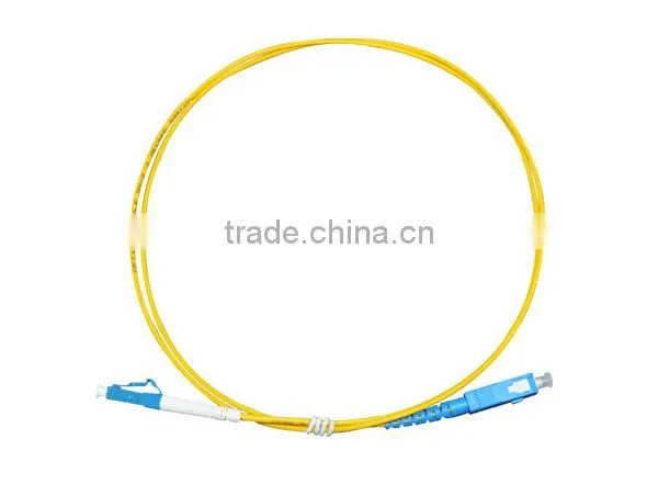 high quality single mode/multimode fiber optic patch cord with SC fast connector