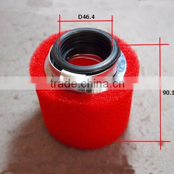 Chinese hot selling motorcycle spare part dirt bike 35mm air filter