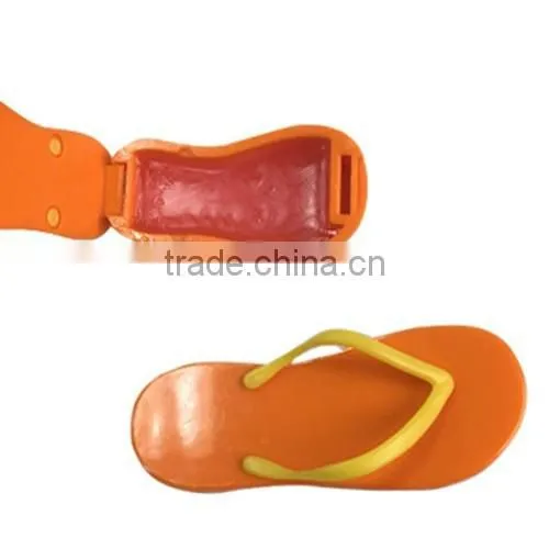 Cute slipper shape lip balm for fun