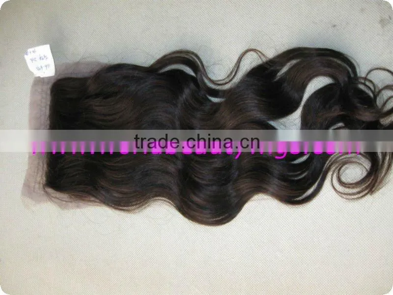 instock real hunman hair top closure piece