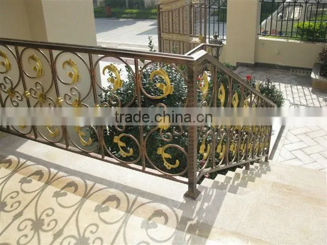 Top-selling outdoor wrought iron railings grill design