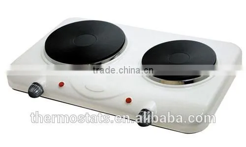 stove style adjustable bimetallic thermostat/termostat
