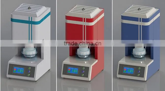 zirconia ceramic crowns sintering oven/automatic programmable vacuum porcelain furnace