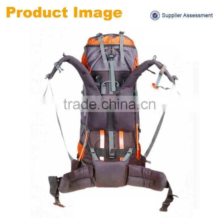 2016 fashion sport hiking backpack, new design brand outdoor camel mountain backpack