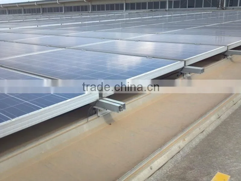 solar power kits for rooftop solar tin roof mounting system