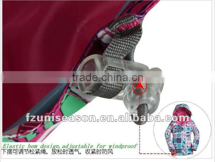 2013 Fashion Hoohie Girls Ski Jacket