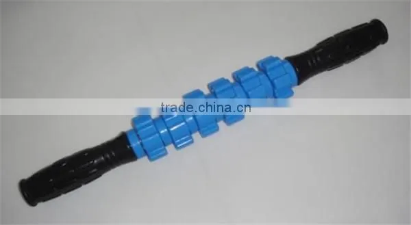 hot sale Simplicity Fastion Fitness-Mad Muscle Roller Travel six-wheeled Massage Stick