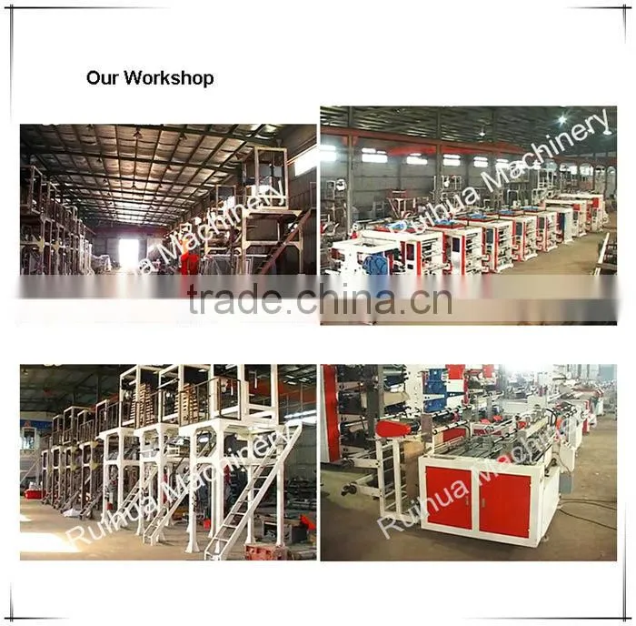 Monolayer Polyethylene Blow Machine, LD/HD blue film blowing machine