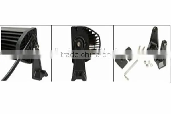 Double row 80 leds lights 12v, ,40inch led light bar, 240w radius led light bar
