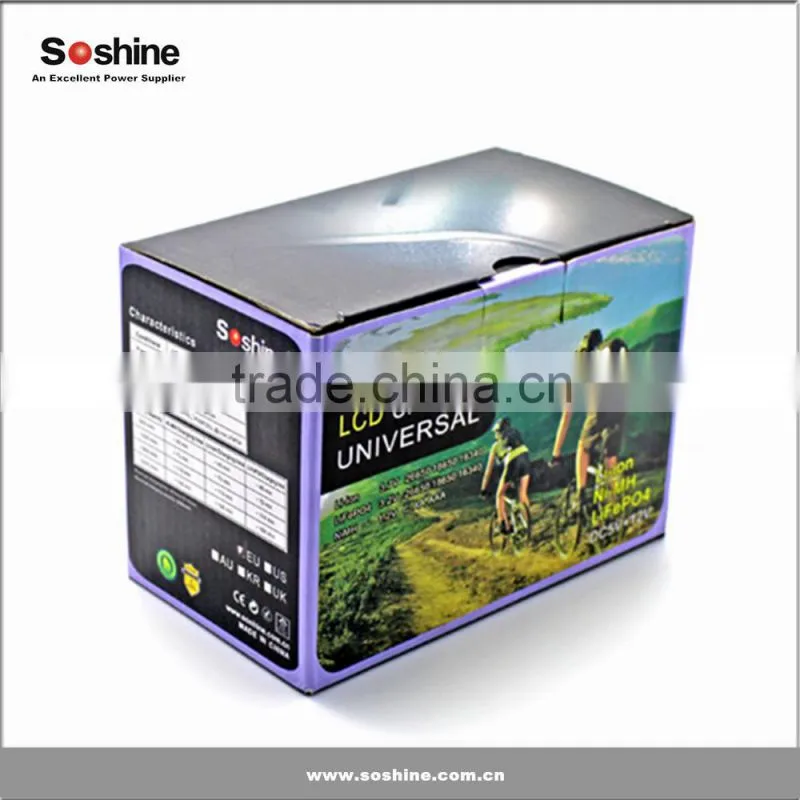 2 slot lcd display smart li-ion nimh/nicd rechargeable 9v 8.4v 7.2v 6v 5.5v battery charger 12v NiMH 8.4V battery charger